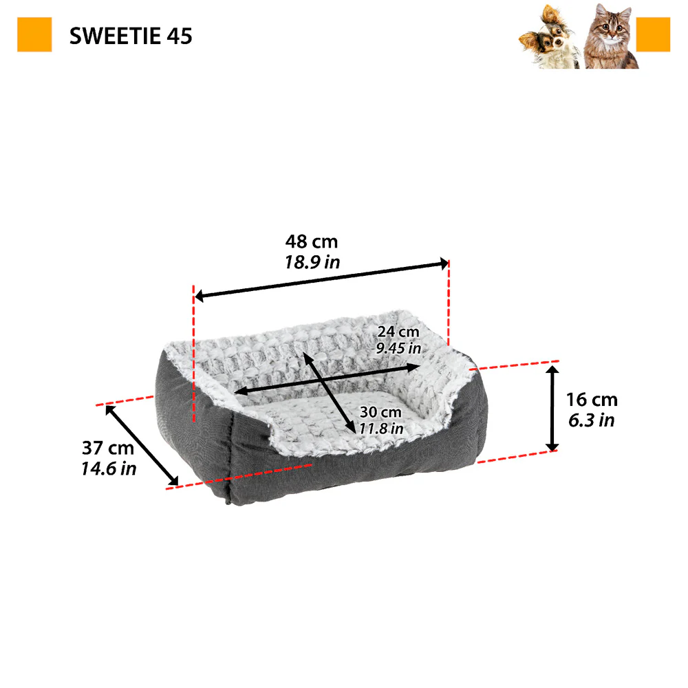 Лежанка для собак і кішок Ferplast Sweetie (Ферпласт Світі) Запоріжжя - фото 2