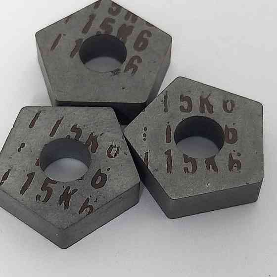 Пластина твердосплавна 10114-110408 Т15К6 - різальний змінний елемент для токарної та фрезерної обробки сталі Харків