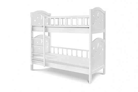 Ліжко Тоскана двух'ярусна 900*2000 білий Киев