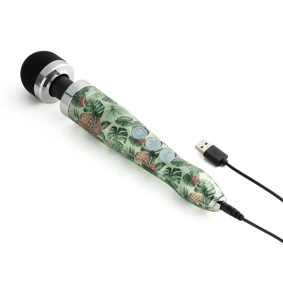 Вібромасажер DOXY Die Cast 3R - PINEAPPLE, дуже потужний, перезаряджуваний, металевий корпус Львов - изображение 3