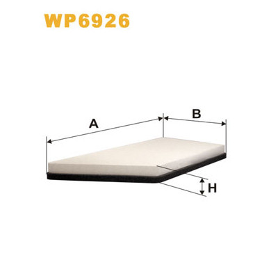 Фильтр салона Wixfiltron WP6926 Винница - изображение 1
