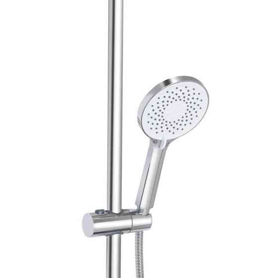 Душевая система с изливом Qtap Vlasta New на три потребителя QTVLA111CRM45650 Chrome Киев