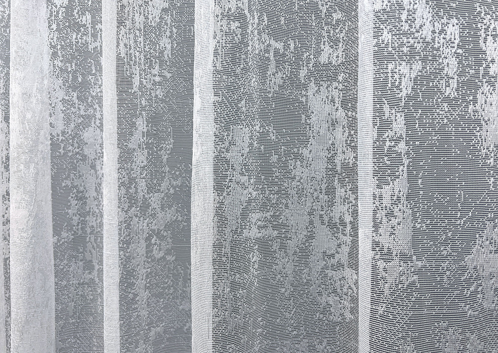 Тюль VR-Textil 1400т Мрамор Жаккард Белый 600х250 см (43-347) Киев - изображение 15