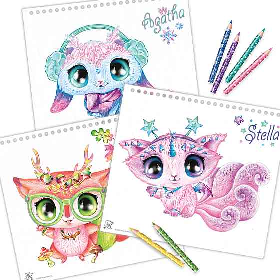 Набір для творчості – Скетчбук: Зоряні друзі Дніпро