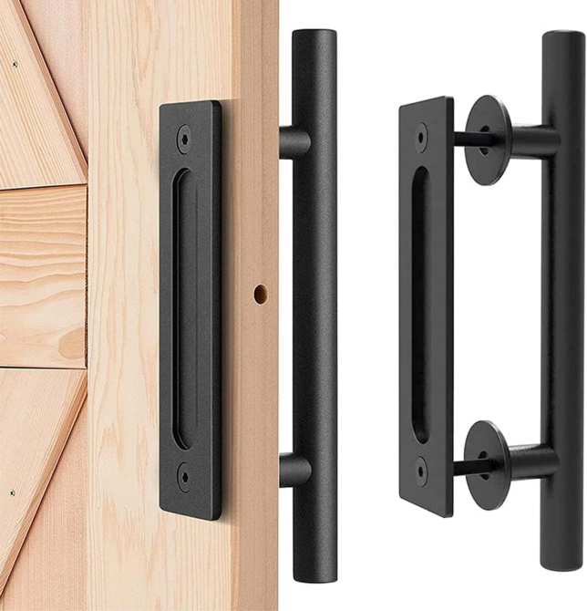 Двостороння ручка для розсувних дверей циліндрична 30см Луцьк - фото 1