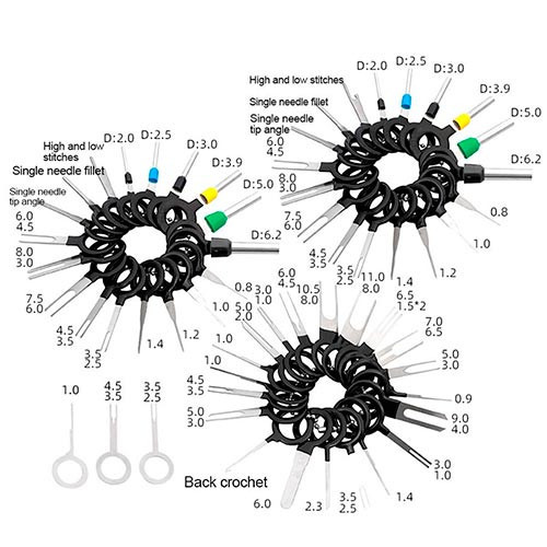 Набор инструментов для извлечения контактов из разъёмов Киев - изображение 12