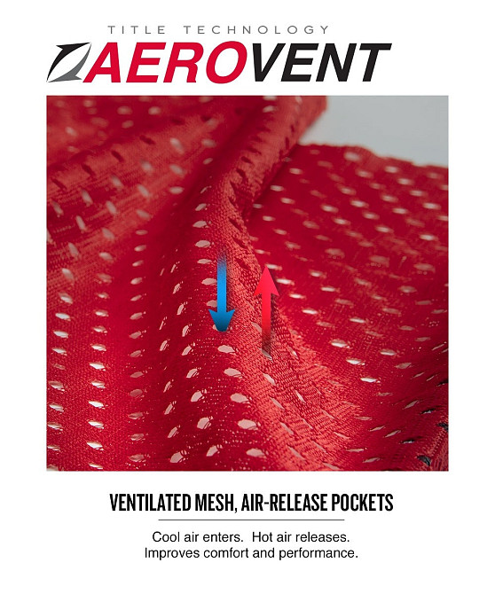Лапи боксерські TITLE Boxing Aerovent Excel Incredi-Mitts 2.0 Black/Red/White Каменское - изображение 9