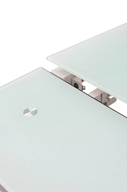 Стіл Венді XS-1025, 80/130*65, білий/білі ноги Київ - фото 4