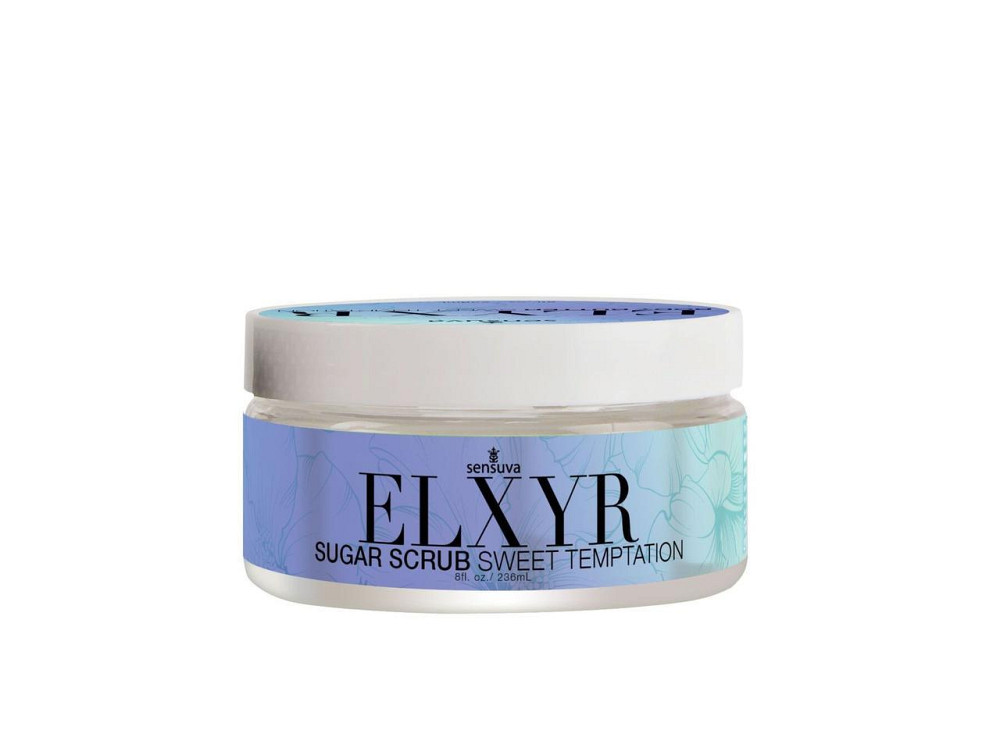 Скраб для ніг Sensuva ELXYR Sugar Scrub - Sweet Temptations (236 мл) Sex Aura Київ - фото 1