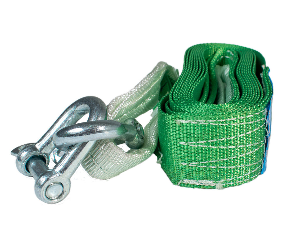 Буксирувальний трос 3т 4,5 метра автомобільний петля-скоба Дніпро - фото 4