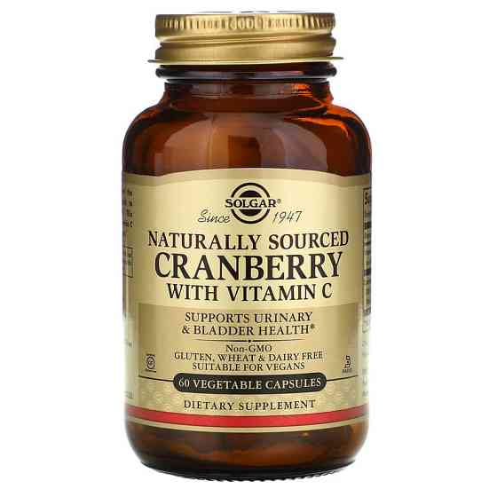 Журавлина + Вітамін С (Cranberry with vitamin C) 400 мг/60 мг 60 капсул Київ