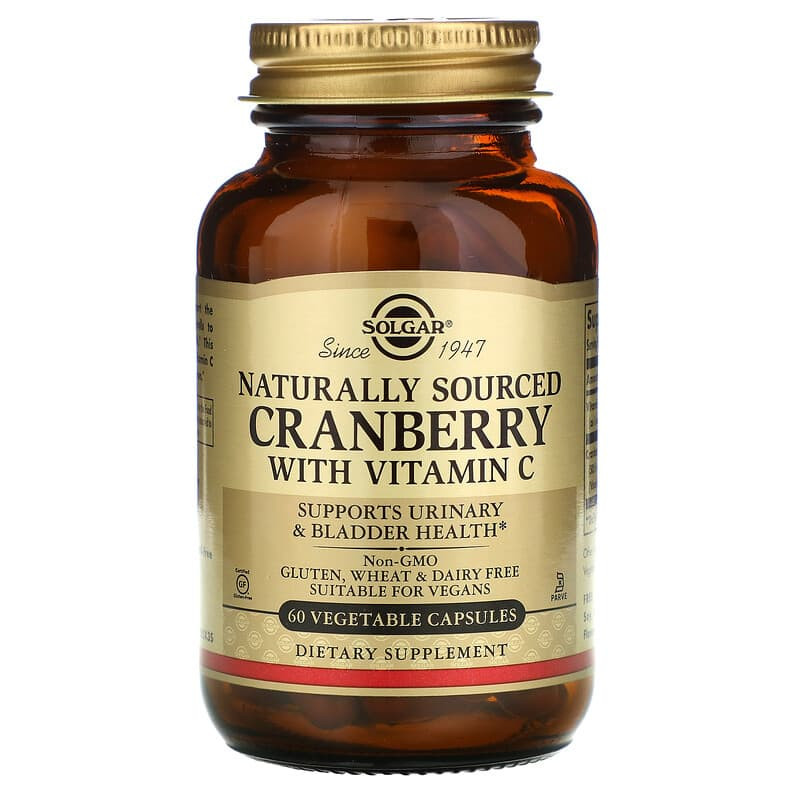 Клюква+Витамин C (Cranberry with vitamin C) 400 мг/60 мг 60 капсул Київ - фото 1