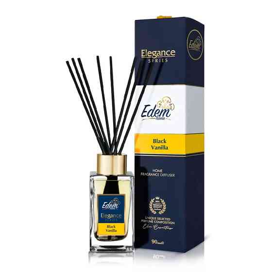 Аромадифузор з паличками Edem Elegance - Black Vanilla 90мл Львів