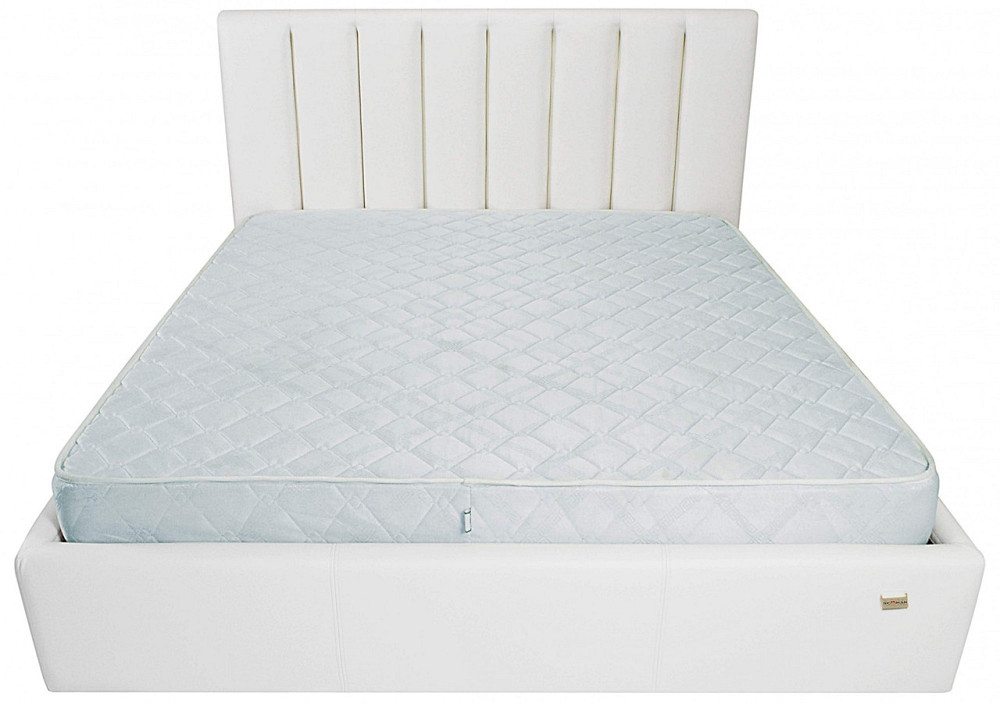Кровать Sanam VIP 120 х 190 см Boom 01 С дополнительной металлической цельносварной рамой Белый Киев - изображение 7