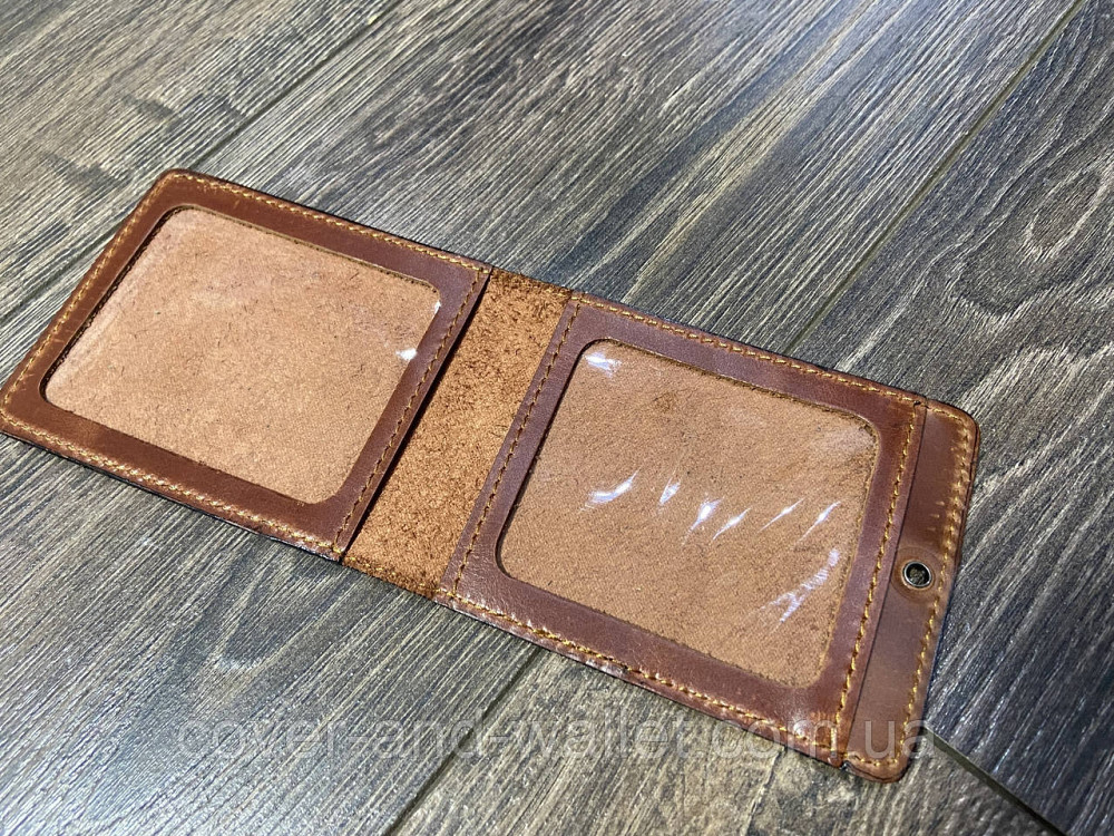 Обкладинка шкіряна на посвідчення МВД "Міністерство внутрішніх справ" Київ - фото 6