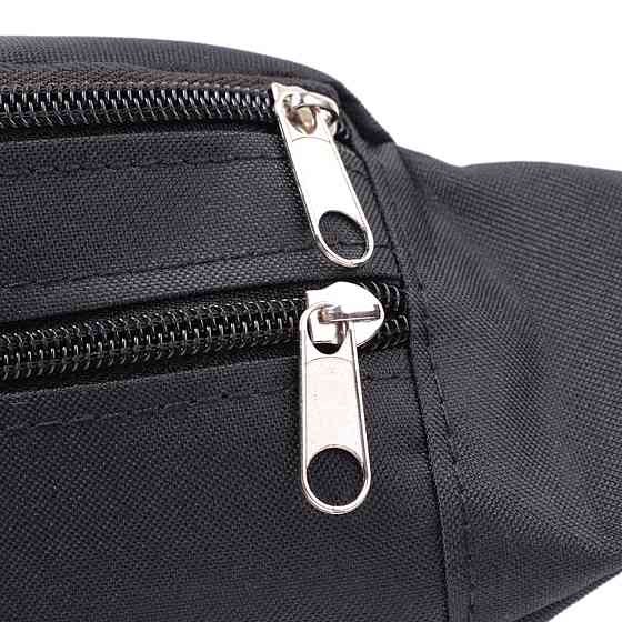 Универсальная сумка на пояс из качественного полиэстера FABRA 22580 Черный Киев