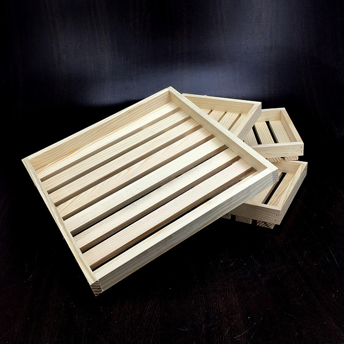 Лоток реечный 25*30*4см Николаев - изображение 2