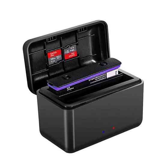 Зарядка и два аккумулятора Insta360 X4 2500мАч SHOOT XT-592 Киев