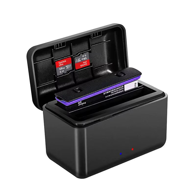 Зарядка и два аккумулятора Insta360 X4 2500мАч SHOOT XT-592 Киев - изображение 2