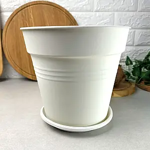 Цветочный горшок с подставкой 