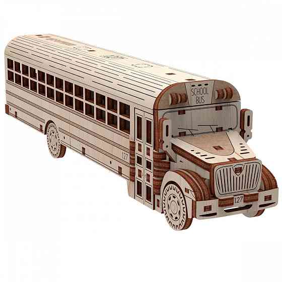 Деревянный 3D конструктор 