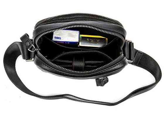 Сумка мужская Черная (Vintage) Киев