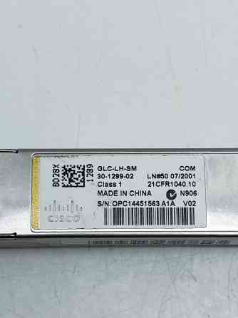 Оптичний трансивер Cisco 1000BASE-LX/LH SFP Module (P/N: GLC-LH-SM) (товар вживаний) 1шт Луцк
