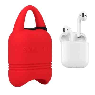 Чохол для навушників Kindon i-Smile для Apple AirPods IPH1430 Red (702347) Вінниця