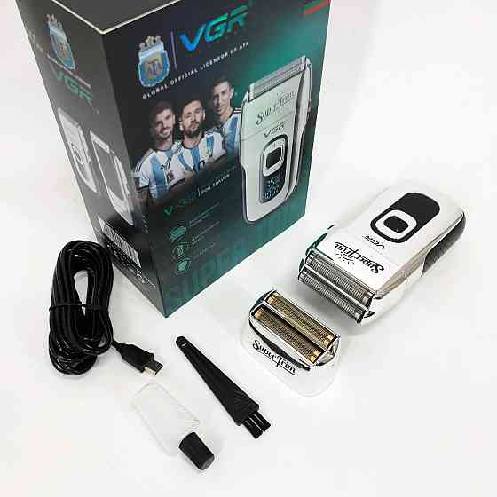 Электрическая бритва для качественного бритья VGR, Бритва портативная аккумуляторная YK-42 Львов