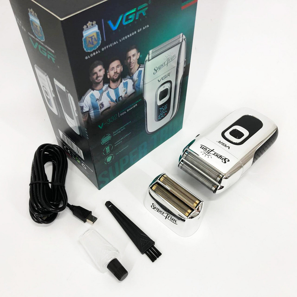 Электрическая бритва для качественного бритья VGR, Бритва портативная аккумуляторная YK-42 Львов - изображение 4