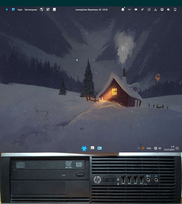 Игровой ПК , RX550 4Gb.GDDR-5 ,500,Gb . 8- ОЗУ. Киев - изображение 1