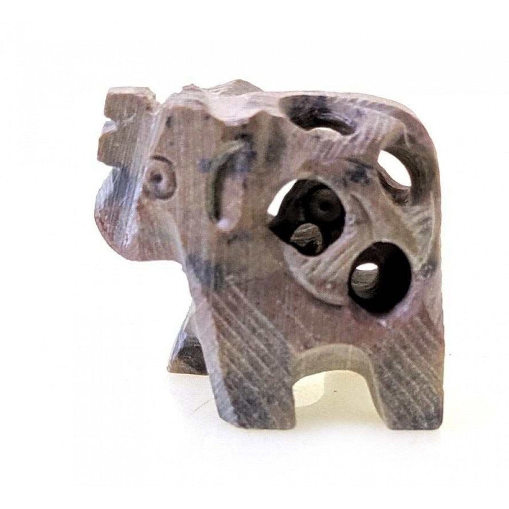 Статуетка мініатюра з мильного каменю Слон Київ - фото 3