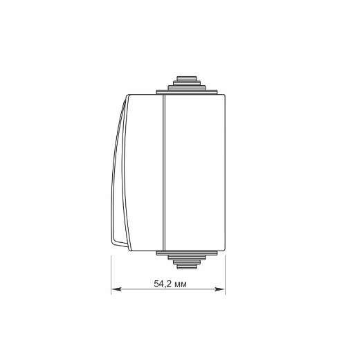 BINERA сірий Вимикач зовнішній 2кл IP65 Videx Житомир - фото 4