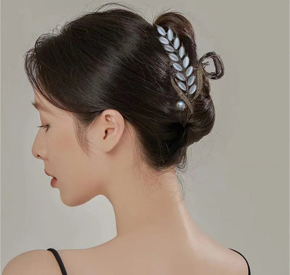 Заколка-крабік колосок Сміла - фото 3