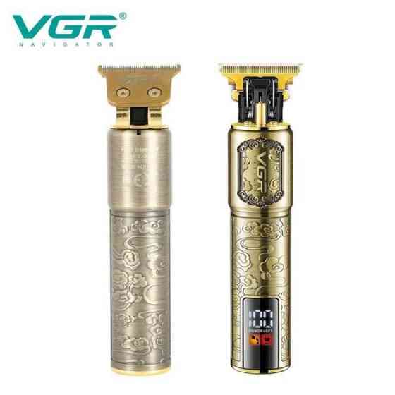 Электромашинка для волос VGR V-073, Электрическая машинка триммер для волос и бороды XJ-14 Львов