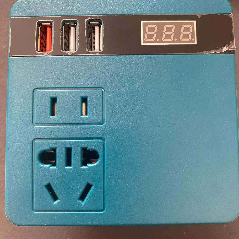 Акумуляторний інвертор напруги (без акумулятора) DC 18-21V to 220V 120W (300W пік.) Одеса - фото 8