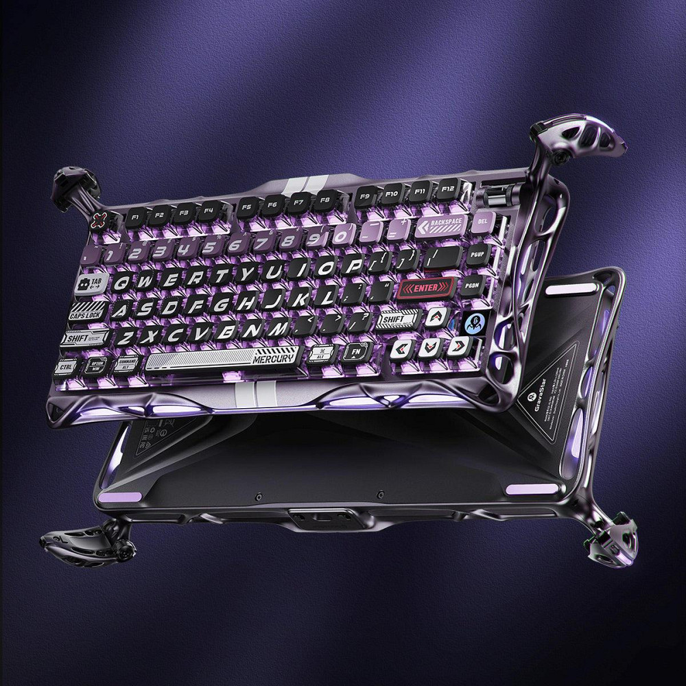 Клавіатура GravaStar Mercury V75 Pro 80keys Iron Purple (GSV75PRO_PL) ( 11574 ) Харків - фото 9