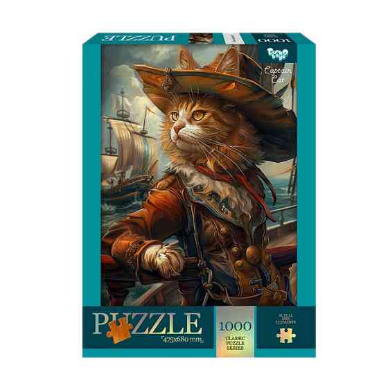 Пазл "Капітан кіт" C1000-13-04, 1000 елементів Вінниця
