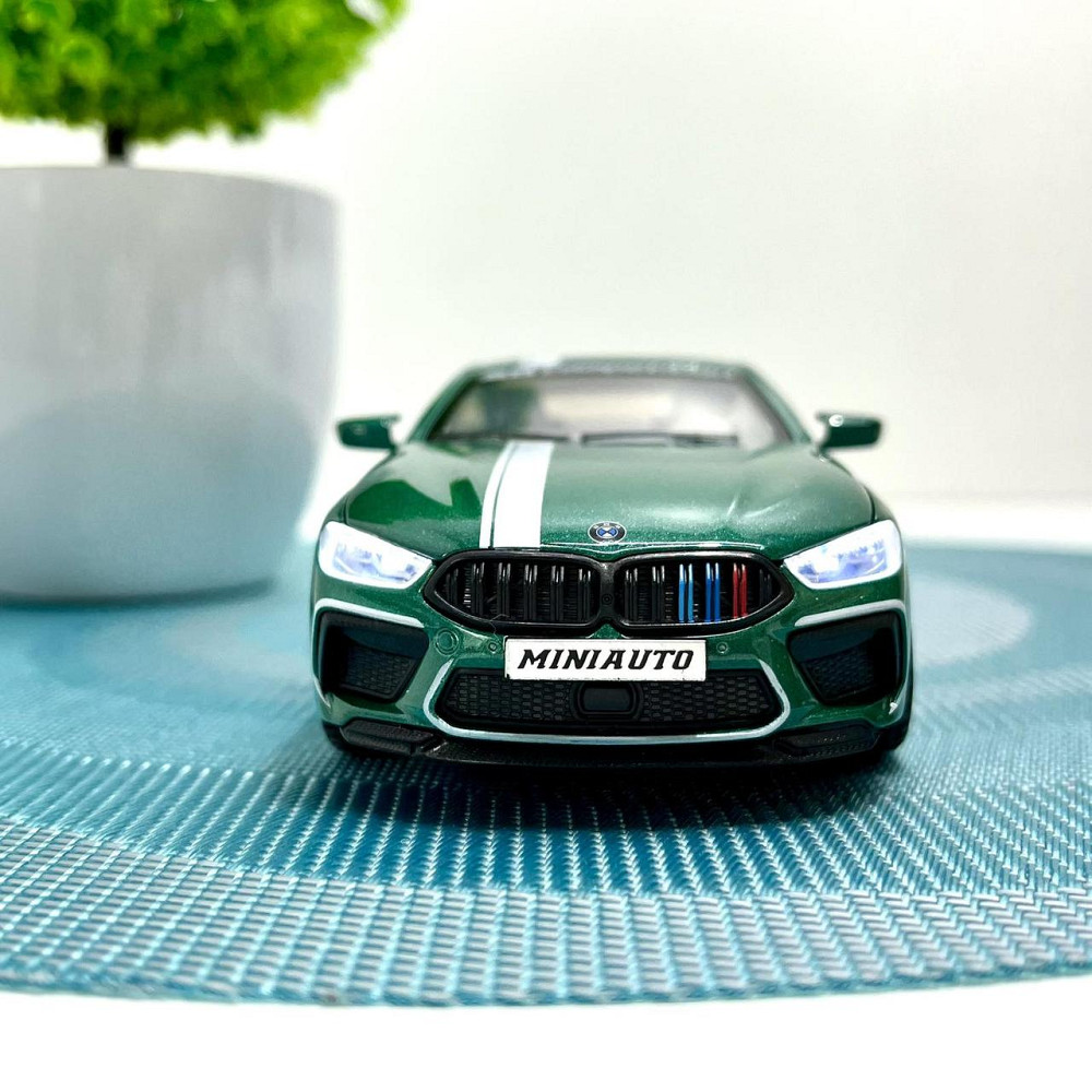 Машинка металева Авто Експерт BMW M8 1:32 відчиняються двері та багажник Зелена (LF-04412) Чернігів - фото 8