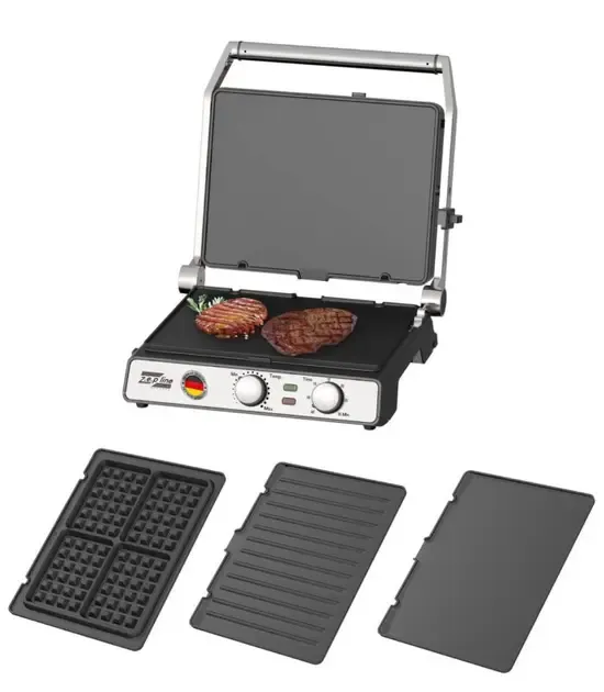 Многофункциональный пресс-гриль 3в1 Zepline ZP-810 3500W Коломыя - изображение 1