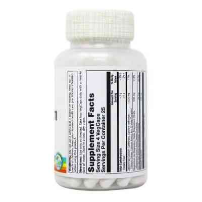 Минералы Solaray Кальций Магний Цинк, Calcium Magnesium Zinc, 100 капсул (SOR-04560) Винница