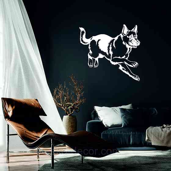 Декоративное настенное Панно «Овчарка» , Декор на стену 50*47 см, Белый Киев