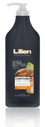 Кондиционер Lilien для сухих и поврежденных волос Shea Butter, 1000 мл Львов - изображение 1
