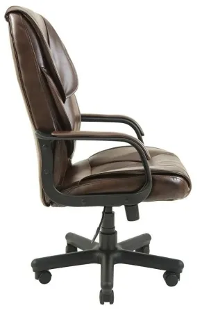 Офісне Крісло Керівника Richman Foxy Madras Dark Brown Пластік Річ М3 MultiBlock Коричневий Київ