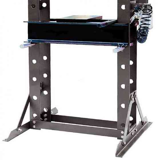 Прес 30т гідравлічний напольний з манометром, ручний/ножний привід (роб. висота: 0-975ММ, роб. ширин Одеса