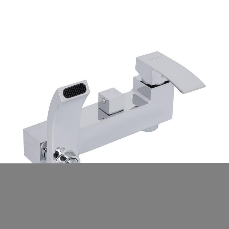 Душевая система из латуни Qtap Swan Cascada на три потребителя (с изливом) QTSWA111CRM45566 Chrome Харьков - изображение 7