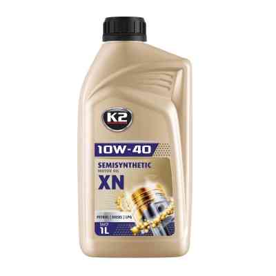 Моторное масло K2 Semisynthetic OIL XN 10W-40 1 л (O2071E) Винница