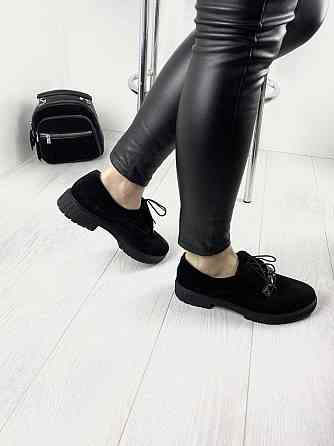 Olli Туфлі жіночі OLLI 1-2750 чорні (весна-осінь, замша натуральна) (3251) лише 37р. Коломыя