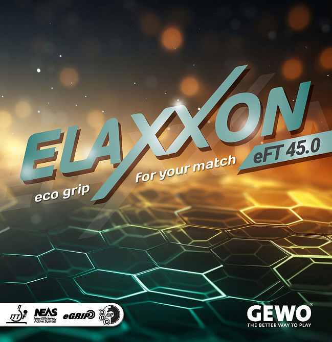 Накладка для ракетки Gewo Elaxxon eFT 45.0 2.1 red (11374300021) Киев - изображение 1
