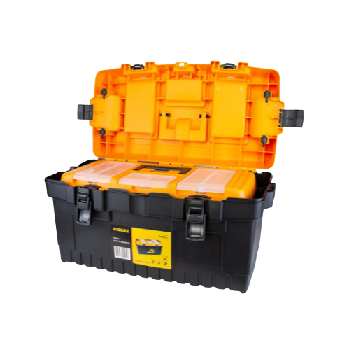 Набір ящиків для інструменту 4в1 320*155*139/413*212*186/486*267*242/564*310*310мм чорний/помаранч SIGMA Житомир - изображение 3